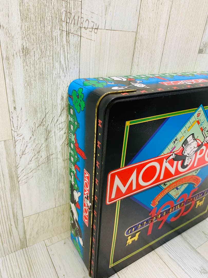【希少】モノポリー　1935年 記念版　復刻版　限定版　缶入り コレクション