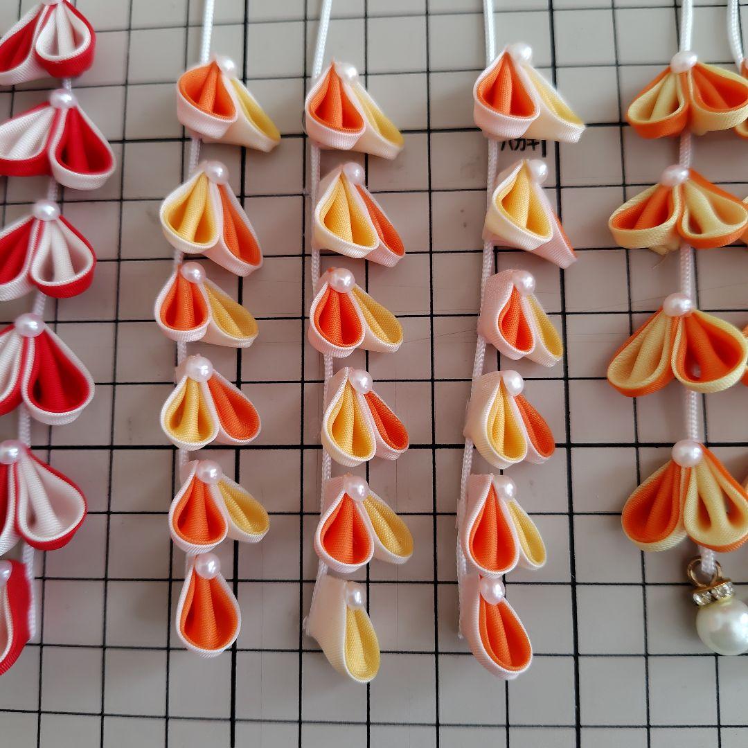 リリイです！つまみ細工下がりまとめ売り　うさぎの人形　鯉のぼり