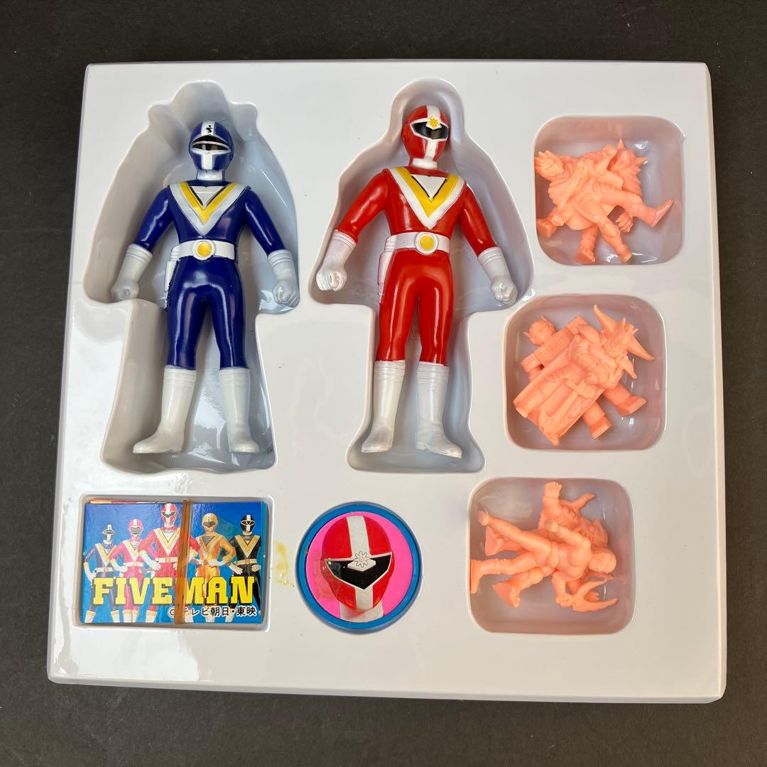 ハーティロビン　地球戦隊ファイブマン　 ヒーローセット 開封品