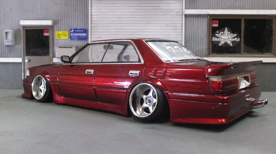 1/24 130系　クラウン 完成品　インシュランス　VIP UZS131