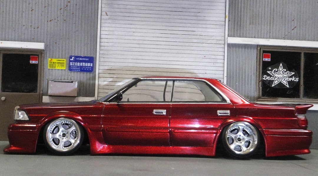 1/24 130系　クラウン 完成品　インシュランス　VIP UZS131