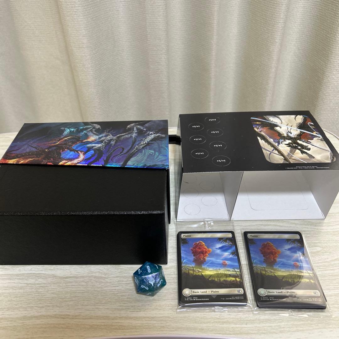 MTG FINAL FANTASY ギフトバンドルケース 開封品 ダイス 土地 - メルカリ
