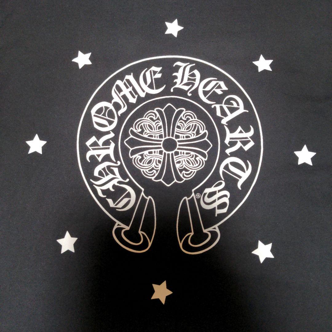 CHROME HEARTS クロムハーツ 長袖 Tシャツ ホースシュー ロンT クロムハーツロングTシャツホースシュー&スターブラック|クロムハーツ