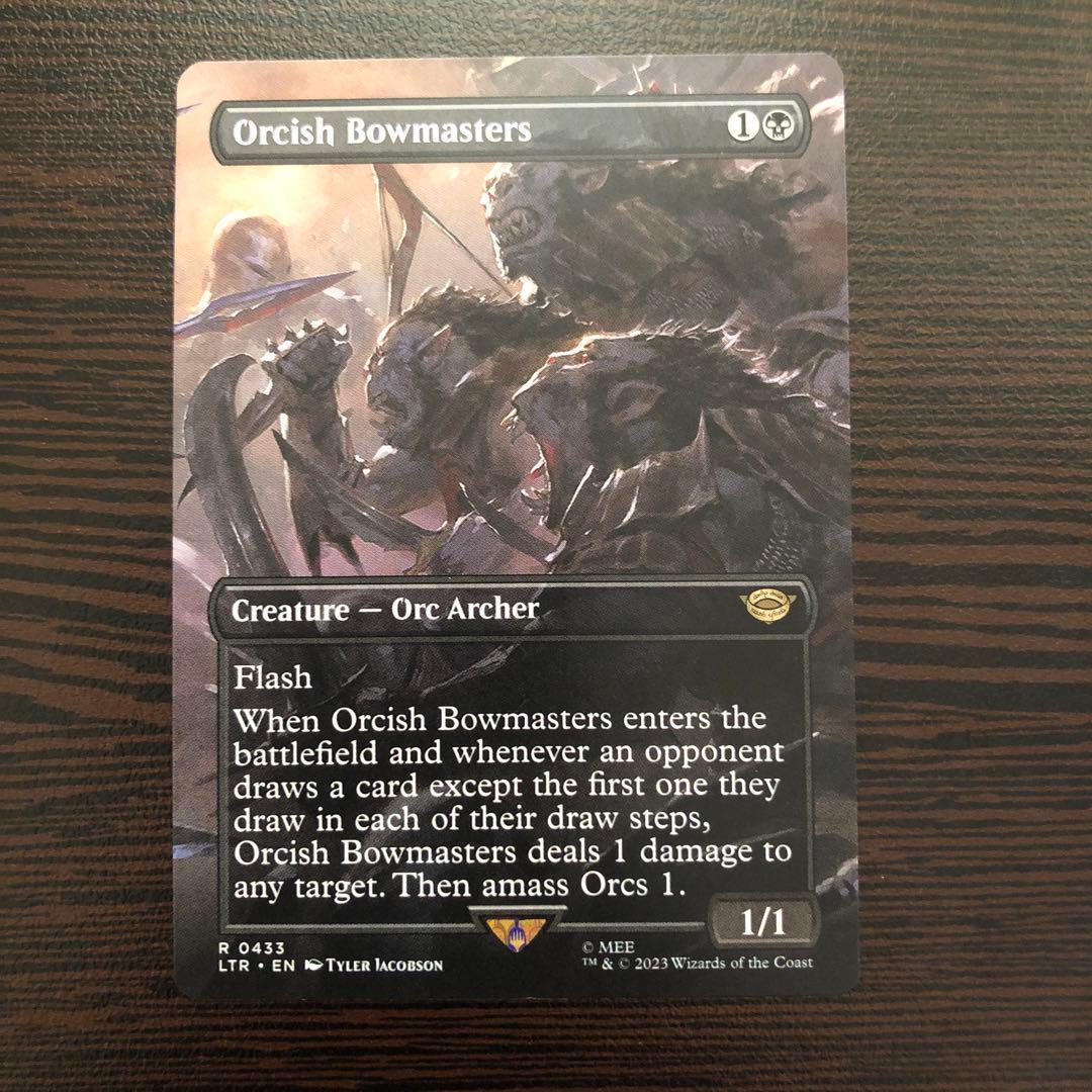 オークの弓使い英語ボーダーレス3枚