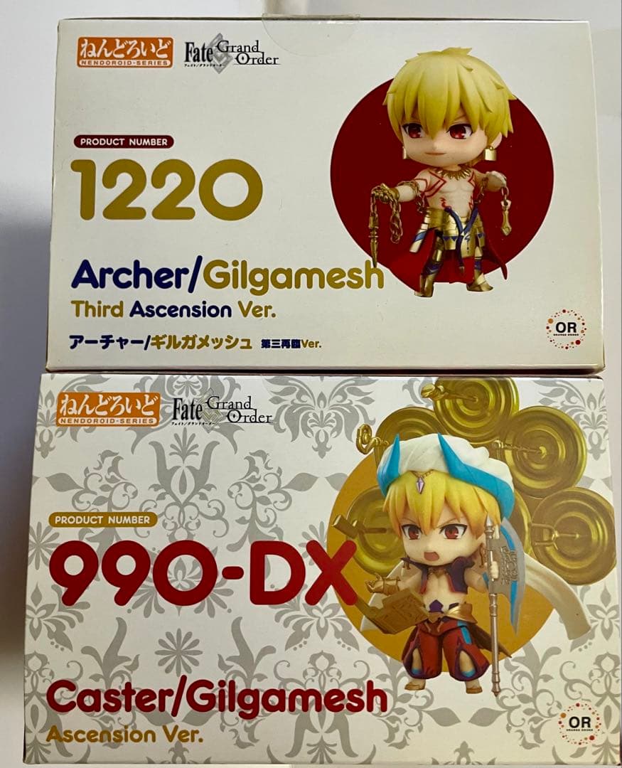 未開封　FGO ねんどろいど　アーチャー　キャスター ギルガメッシュ2体セット