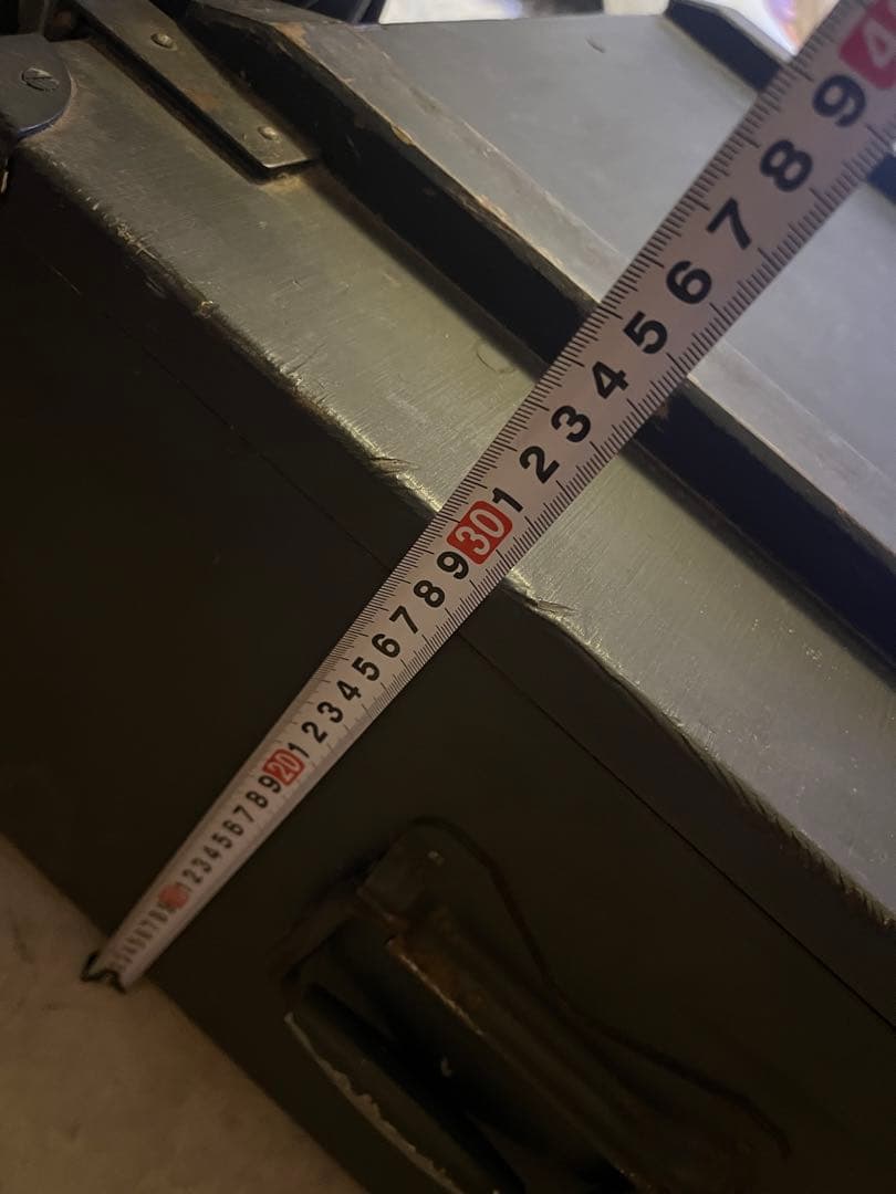 ミリタリーボックス アウトドア 軍ものスイス軍 60年代60s 実物ミリタリー