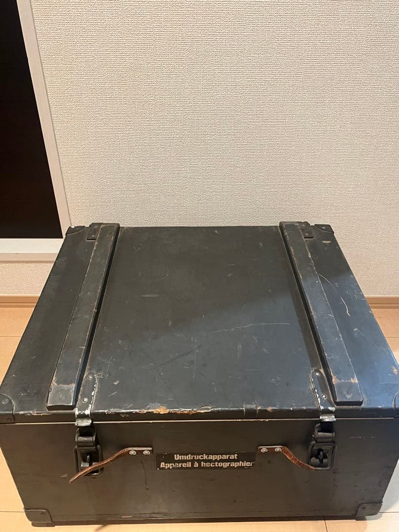 ミリタリーボックス アウトドア 軍ものスイス軍 60年代60s 実物ミリタリー