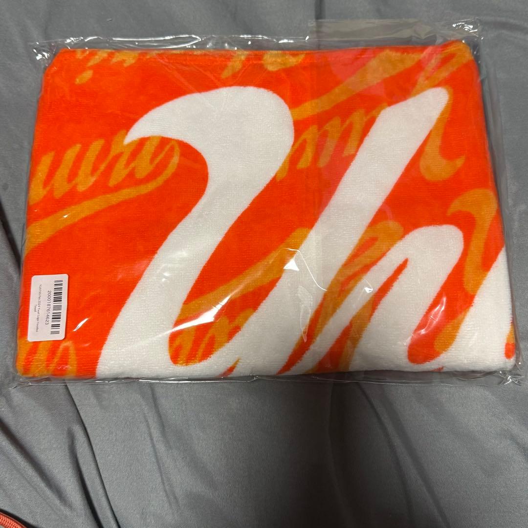 優里Fes 2024 Yuuri ロゴ フードタオル オレンジ