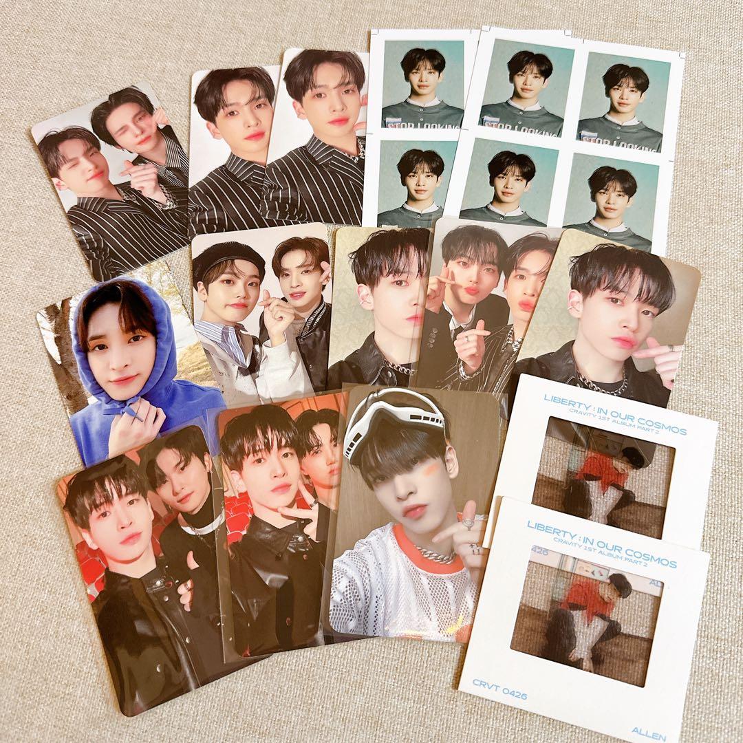 CRAVITY アレン トレカ セット - メルカリ