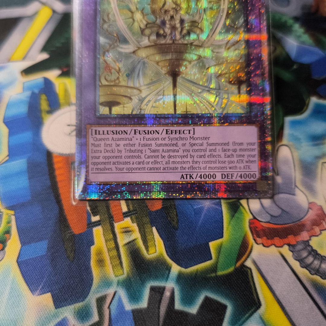 遊戯王 泰亜版 アジア英語版 贖罪神女 アザミナ 25thシークレット