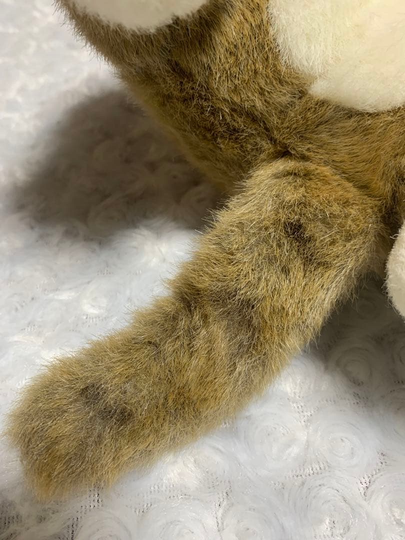 【希少❓】村松誠　ツンちゃん　猫　ぬいぐるみ　寝そべり　昭和レトロ