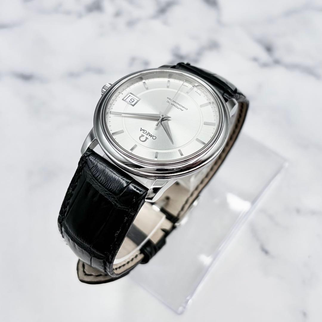 極美／OH済 オメガ デ・ヴィル プレステージ クロノメーター 168.1050