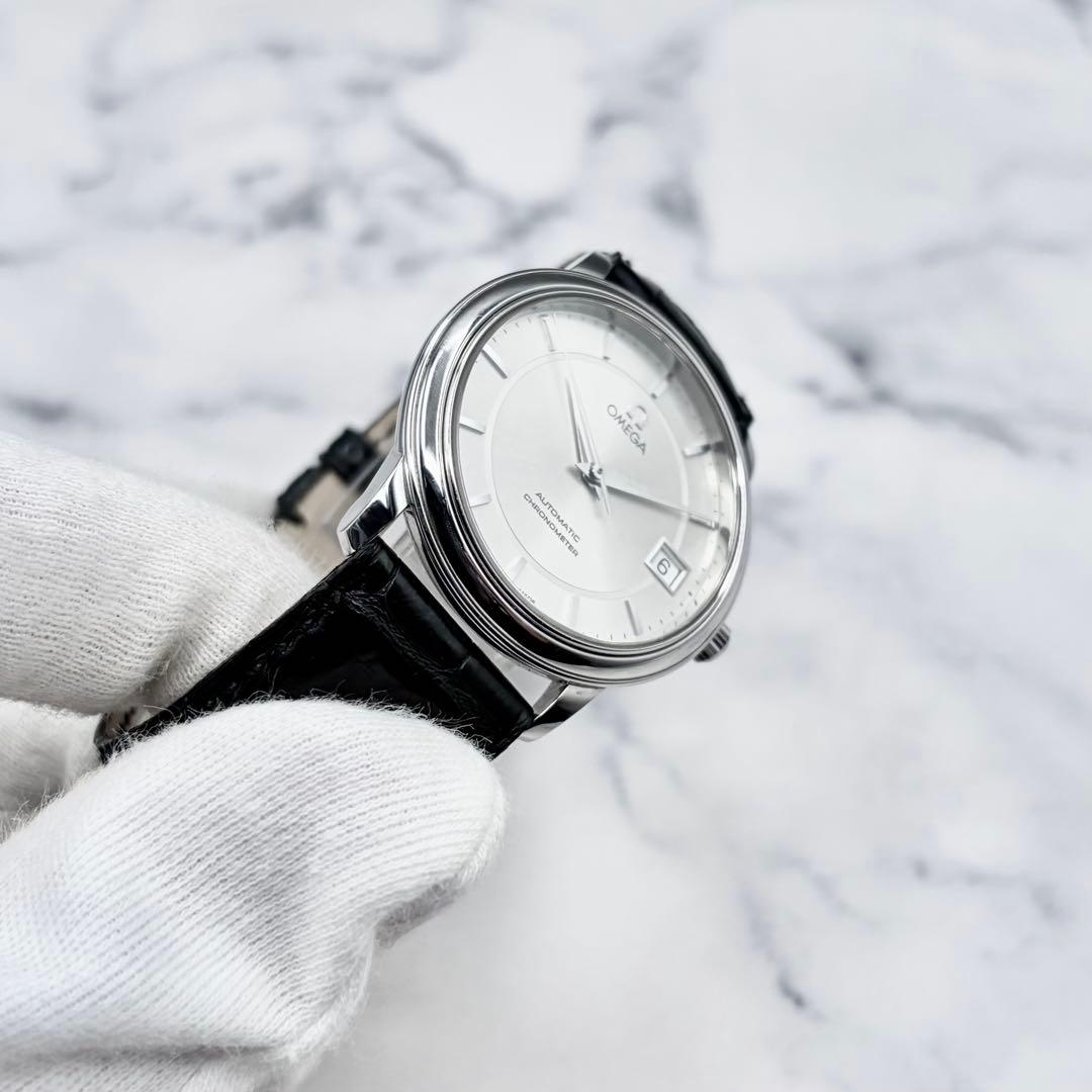 極美／OH済 オメガ デ・ヴィル プレステージ クロノメーター 168.1050