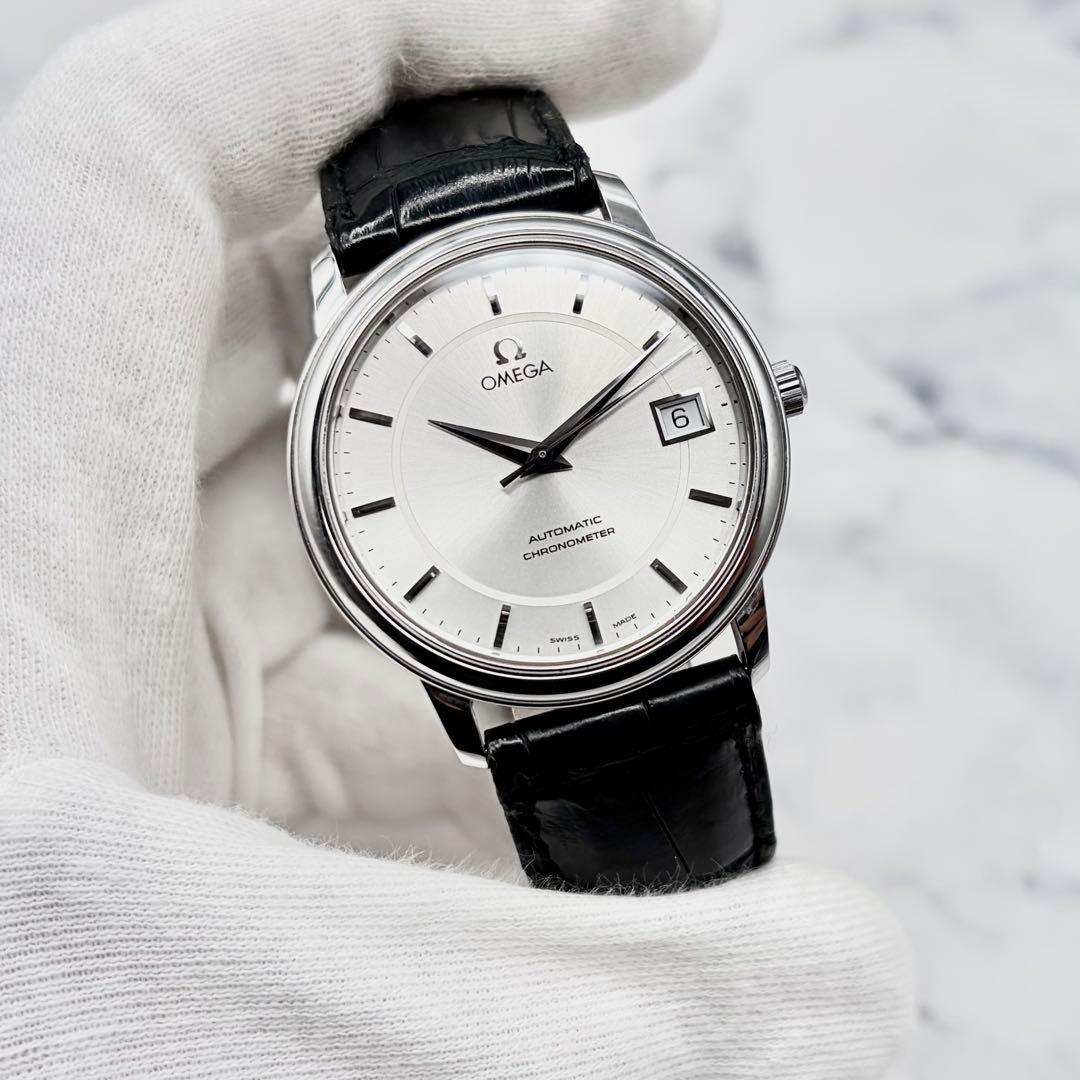 極美／OH済 オメガ デ・ヴィル プレステージ クロノメーター 168.1050