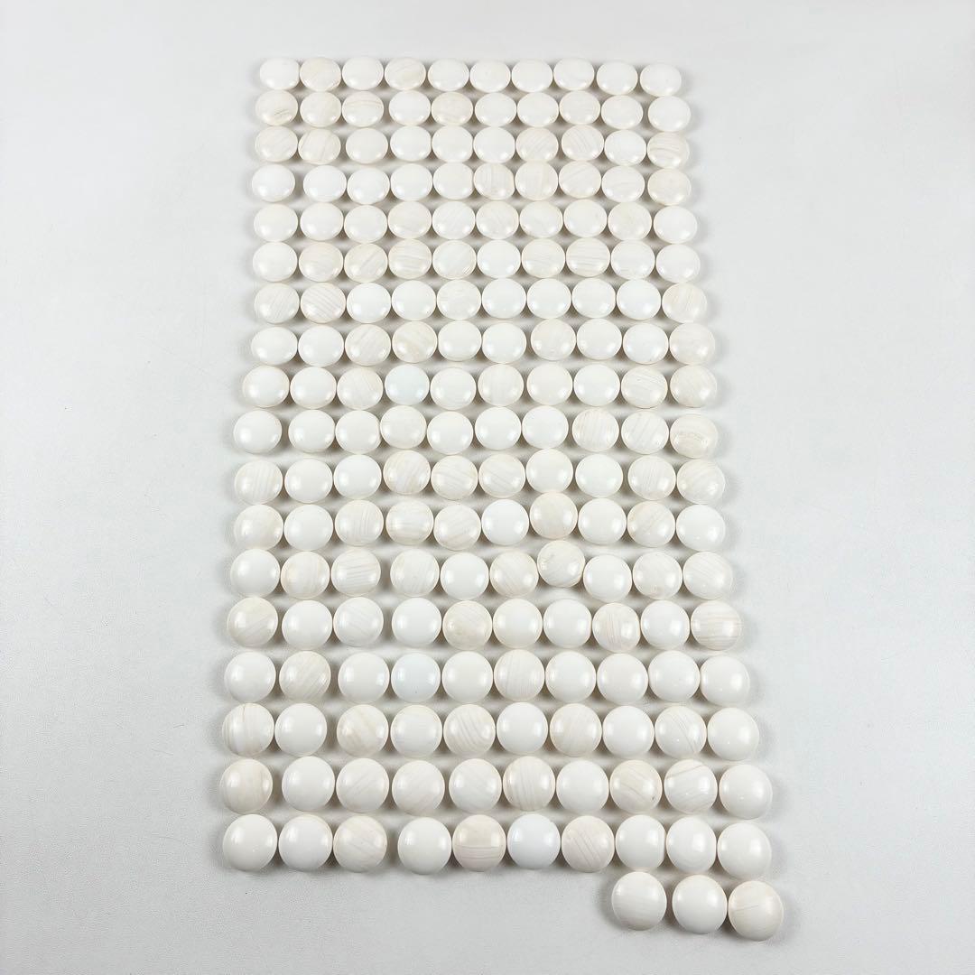 碁石 34号 蛤 那智黒 碁笥 特大 セット 天然素材 厚手