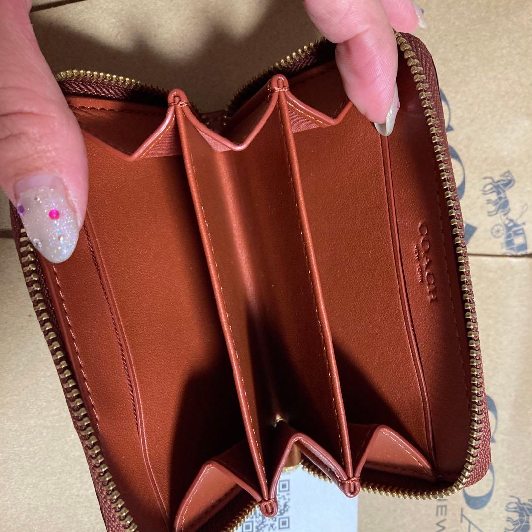 COACH ケース　カードケース　財布　コーチ　正規品　シグネチャー