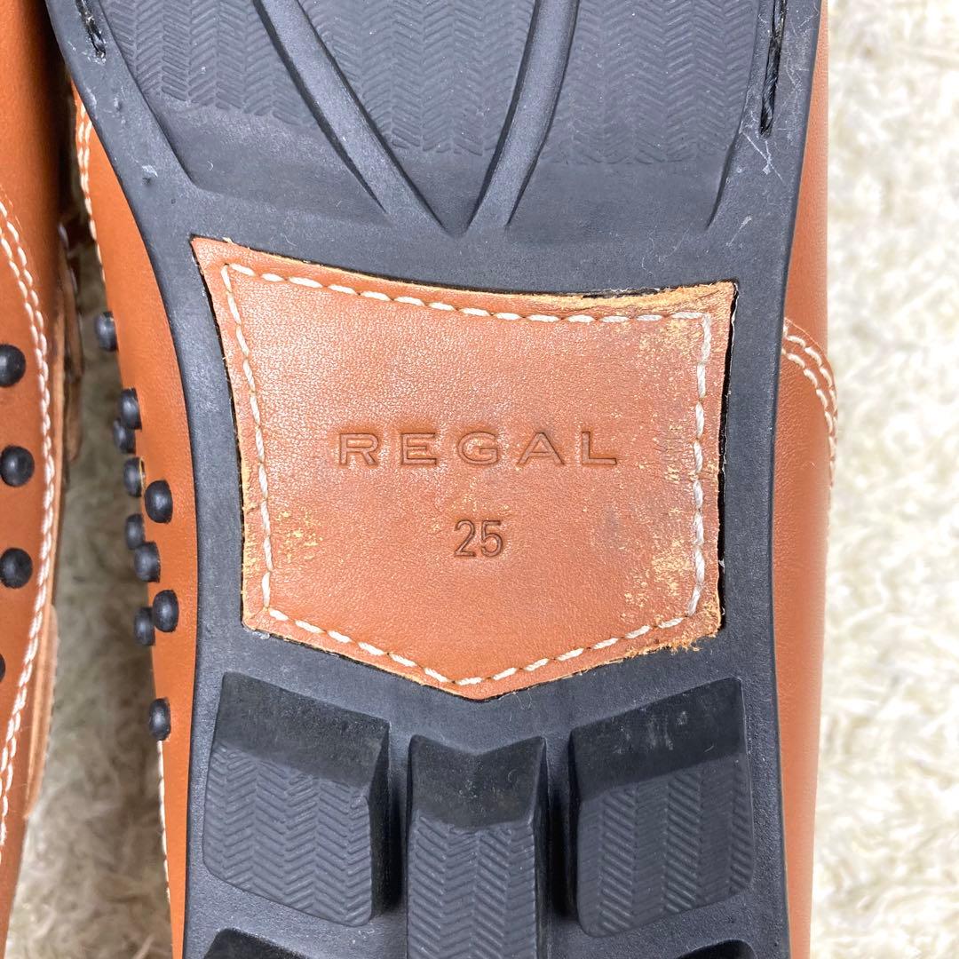 『極美品』REGAL 55PR リーガル　革靴　デッキシューズ　ローファー