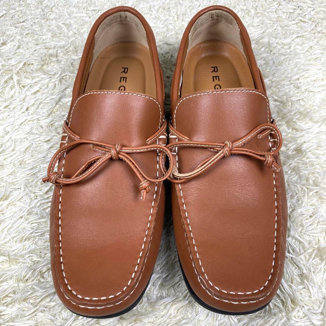 『極美品』REGAL 55PR リーガル　革靴　デッキシューズ　ローファー