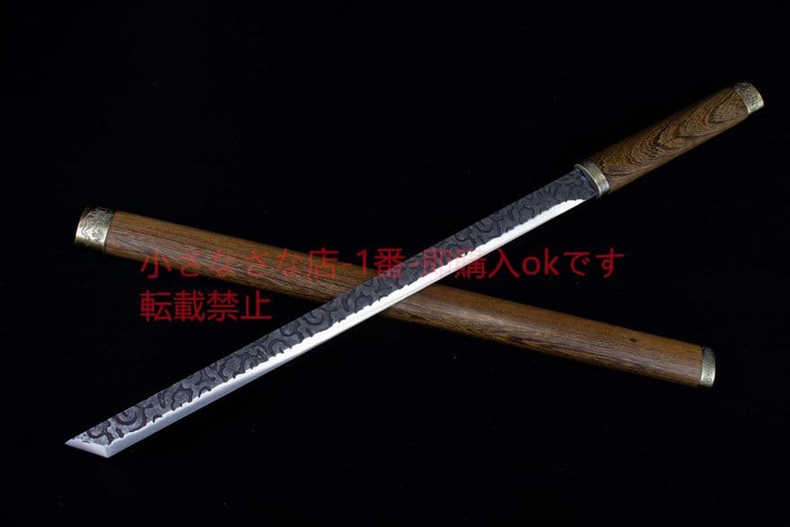 花梨の棒切り 武具　刀装具　日本刀　模造刀　 肋差   短刀