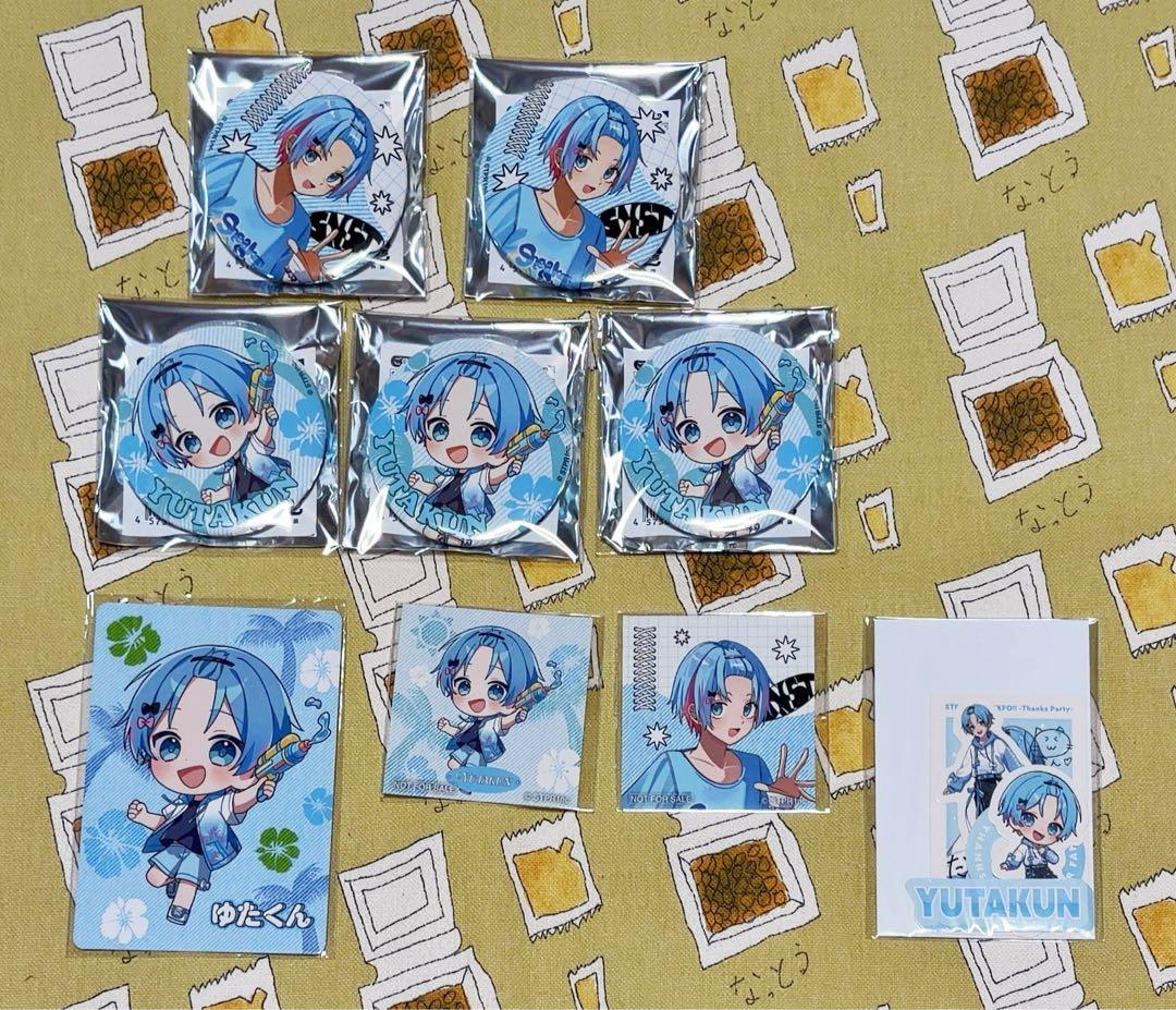 すにすて 缶バッジ ゆたくん summer - メルカリ
