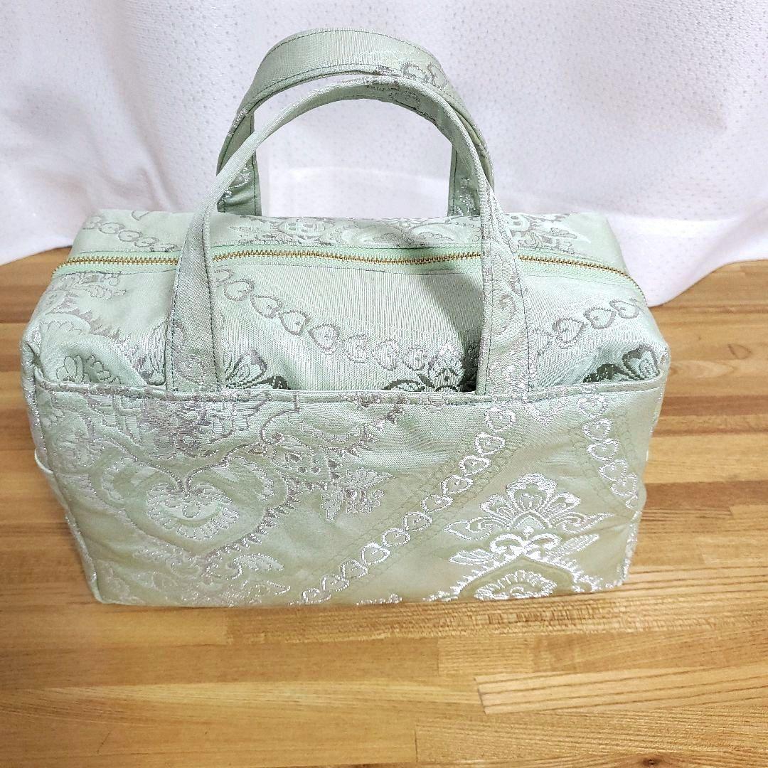 専用　大島紬、帯リメイク　ハンドメイド　利休バック