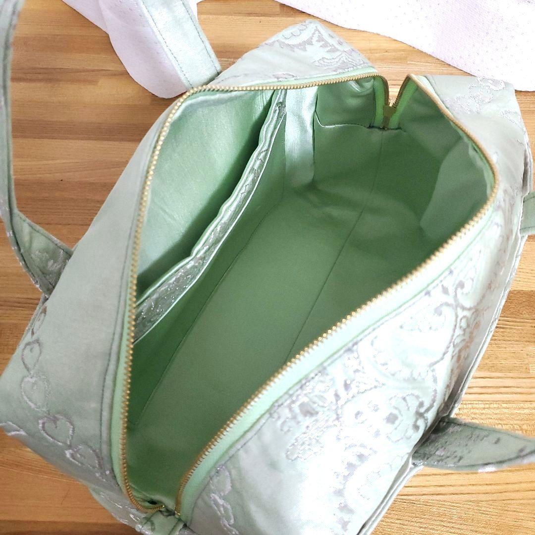 専用　大島紬、帯リメイク　ハンドメイド　利休バック