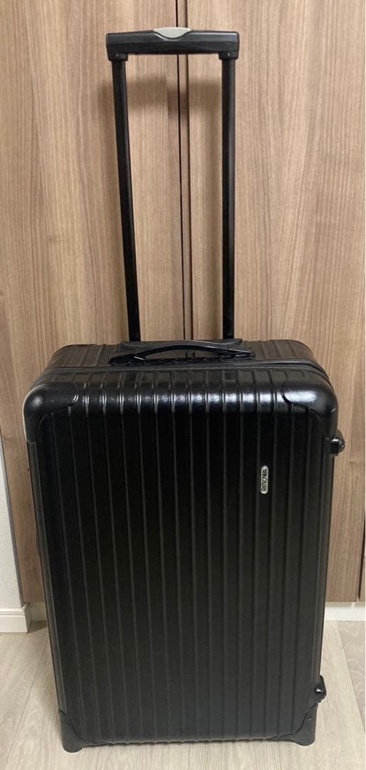 RIMOWAリモワ サルサ 63L ブラック 黒 2輪 スーツケース - メルカリ