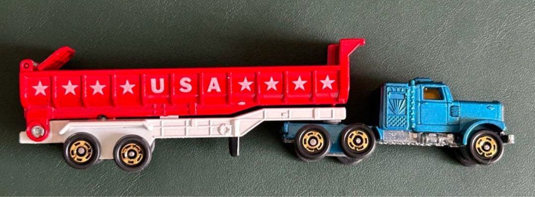 ロングトミカ ダイヤモンドレオ ダンプトレーラー