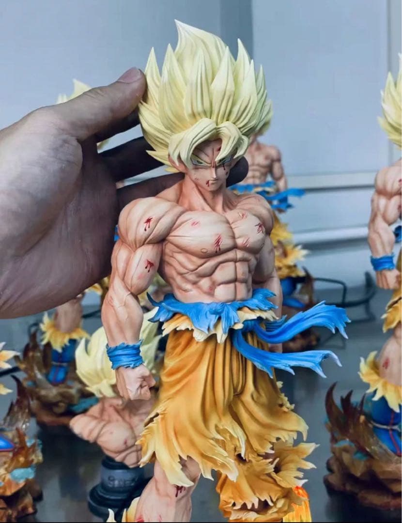 ドラゴンボール 孫悟空 ガレキ ガレージキット スタチューX①⑤⑧