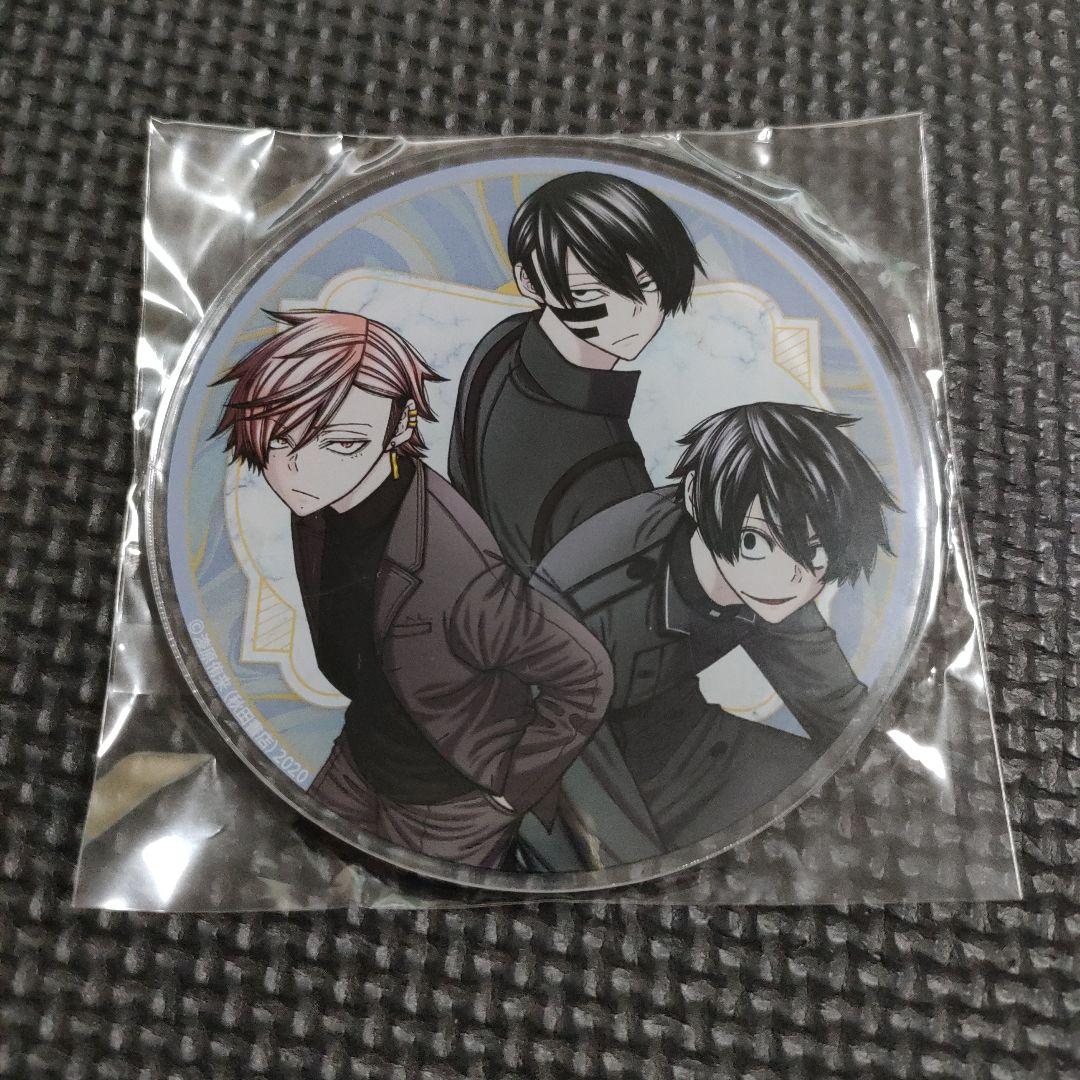 【未使用】　桃源暗鬼　グラッテ　アクリルコースター　無陀野無人　花魁坂　真澄