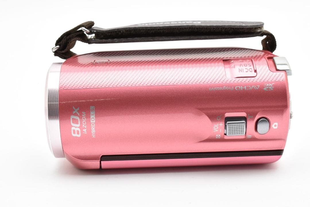 【極美品】Panasonic ビデオカメラ　 HC-V520M ピンク　新品級！