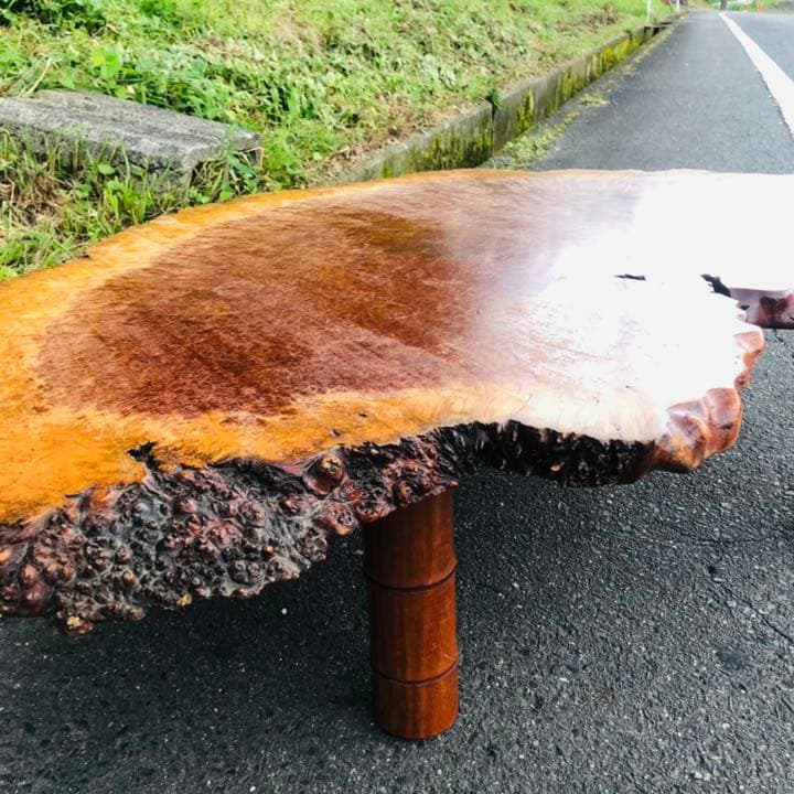 最終価格！希少！天然木1枚板の花梨のついたて