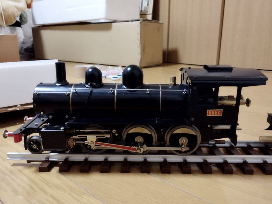 ☆アスターホビーライブスチーム8550 蒸気機関車1番ゲージ☆