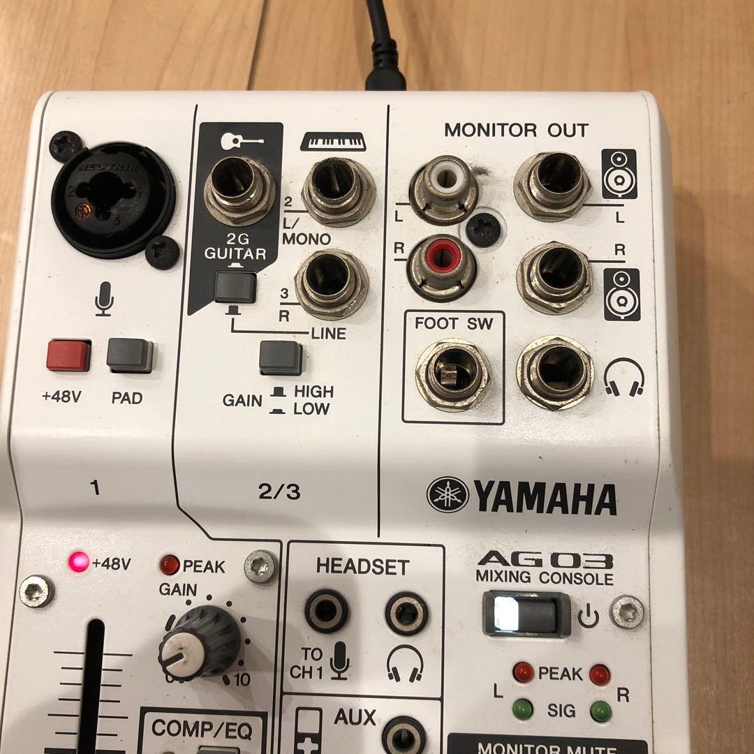 YAMAHA　AG03オーディオインターフェース