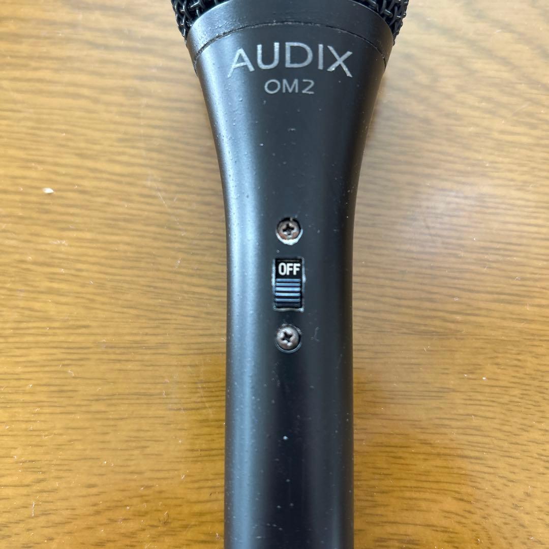 AUDIX OM2 ダイナミックマイク スイッチあり