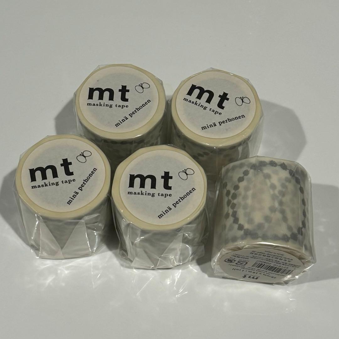 mt ミナペルホネン マスキングテープ 5種セット タンバリン 廃番 レア