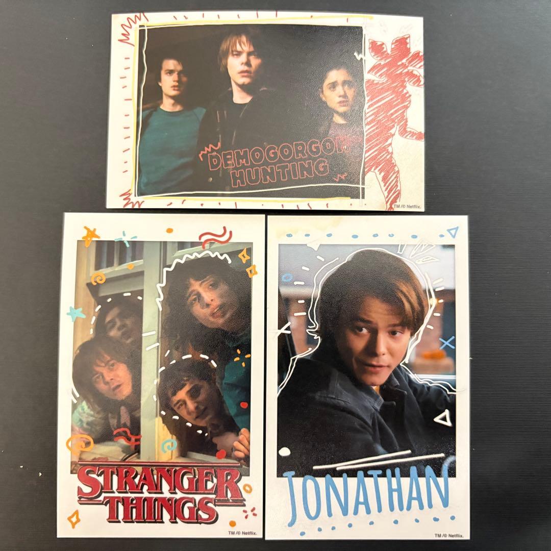 ストレンジャーシングス ミニブロマイド ブロマイド 3枚セット