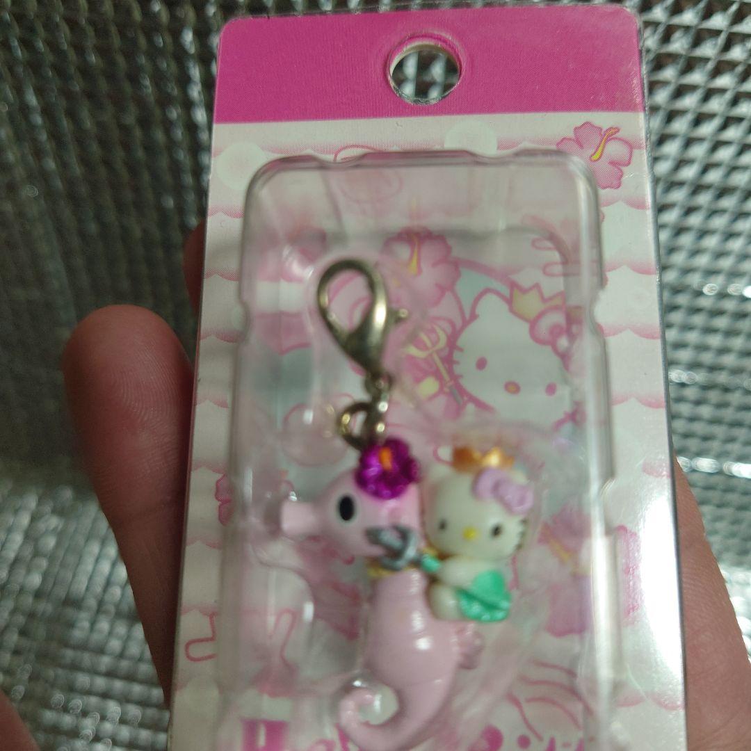 平成レトロ サンリオキティ タツノオトシゴ ファスナーマスコット ご