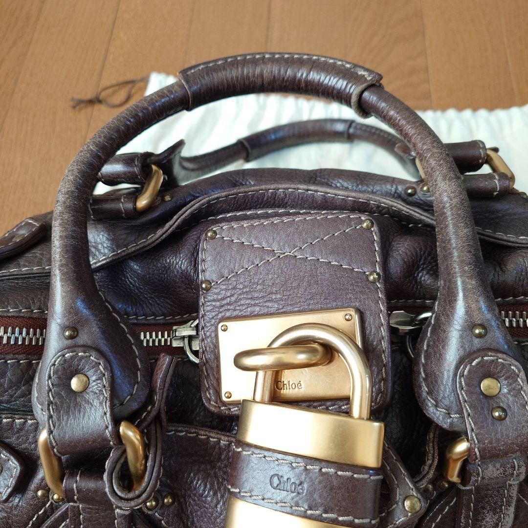 Chloé ダークブラウン パディントン