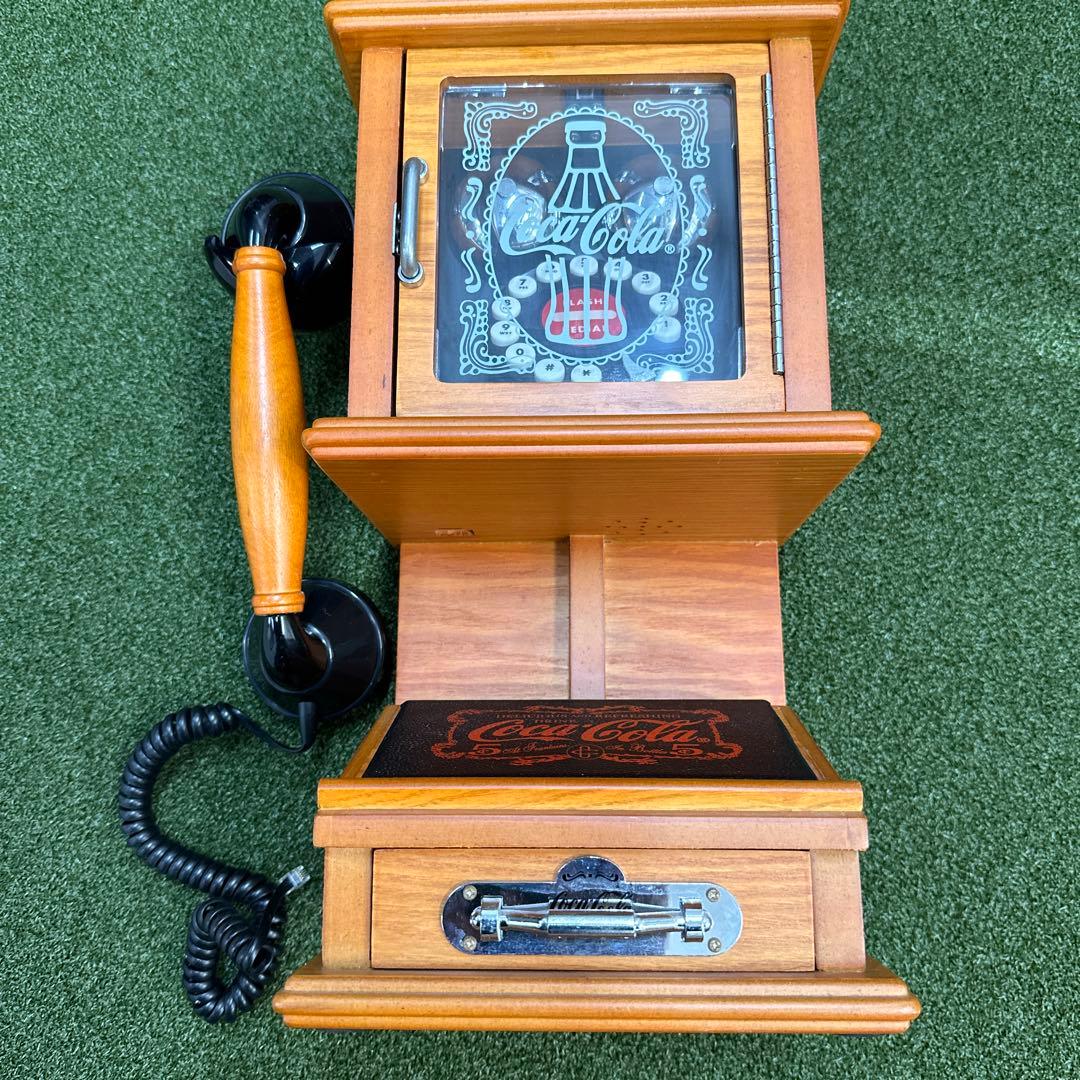 コカコーラ レトロ電話機 コカ・コーラ - アメリカ購入希少ビンテージ