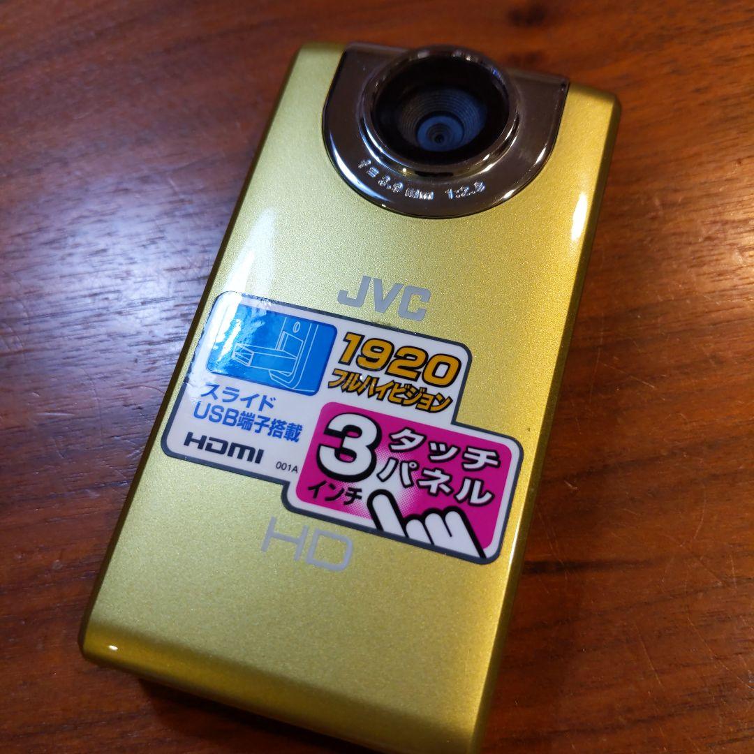 JVC HD PICSIO GC-FM2-A ブルー JVC PIC SIO GC-FM2 HDメモリーカメラ