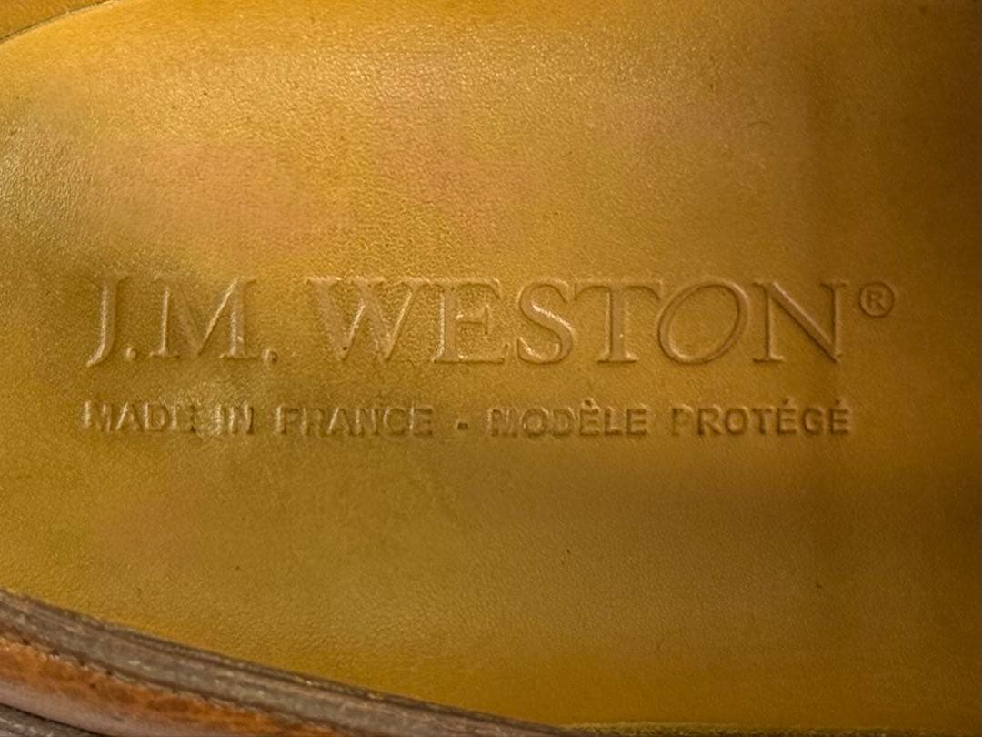 J.M.WESTON　#641　ゴルフ　5E　ブラウン　11ラスト　Uチップ