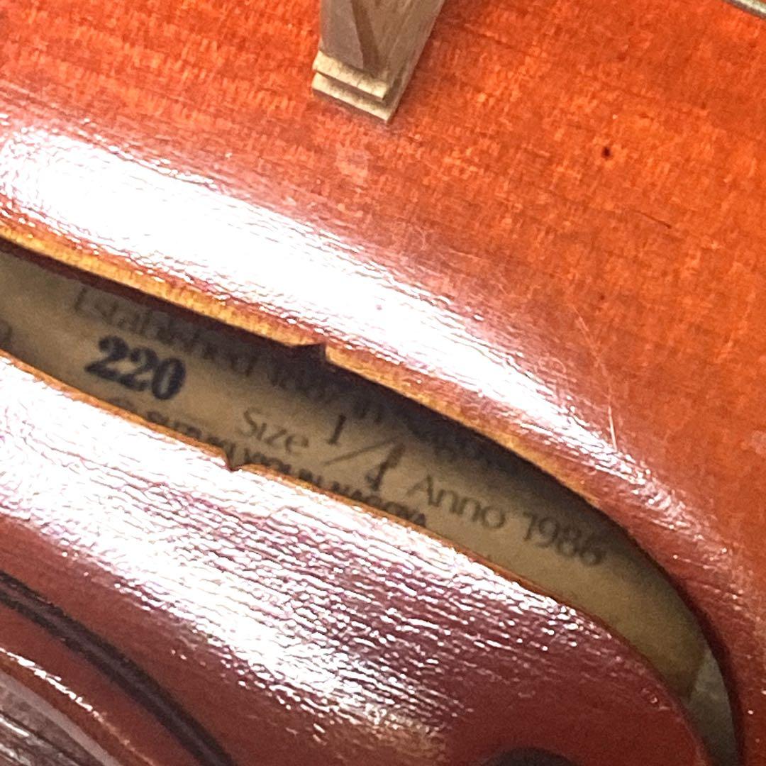 SUZUKI No.220 1/4 バイオリン 1986 美品 スズキ