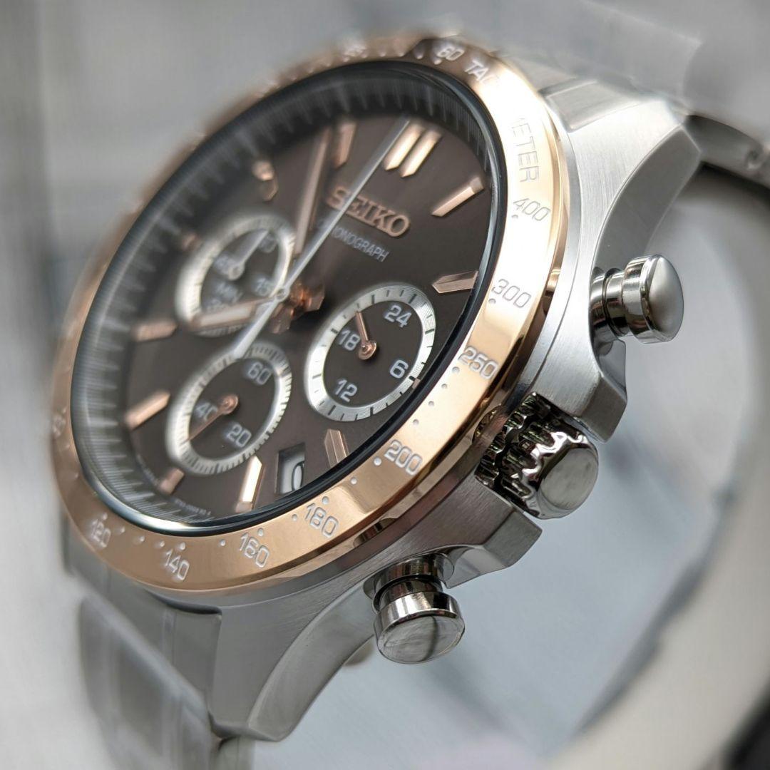 新品 セイコーセレクション クロノグラフ SBTR026