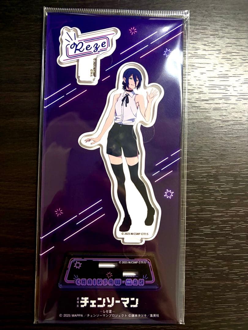 チェンソーマン レゼ篇 ネオン アクリルスタンド レゼ - メルカリ