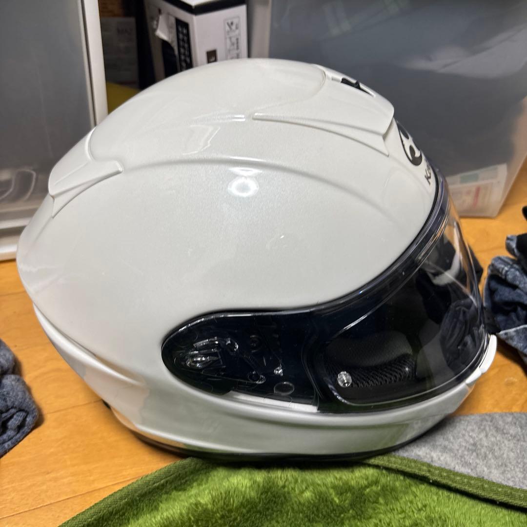 Kabuto フルフェイスヘルメット ホワイト 女性用 エアブロード5