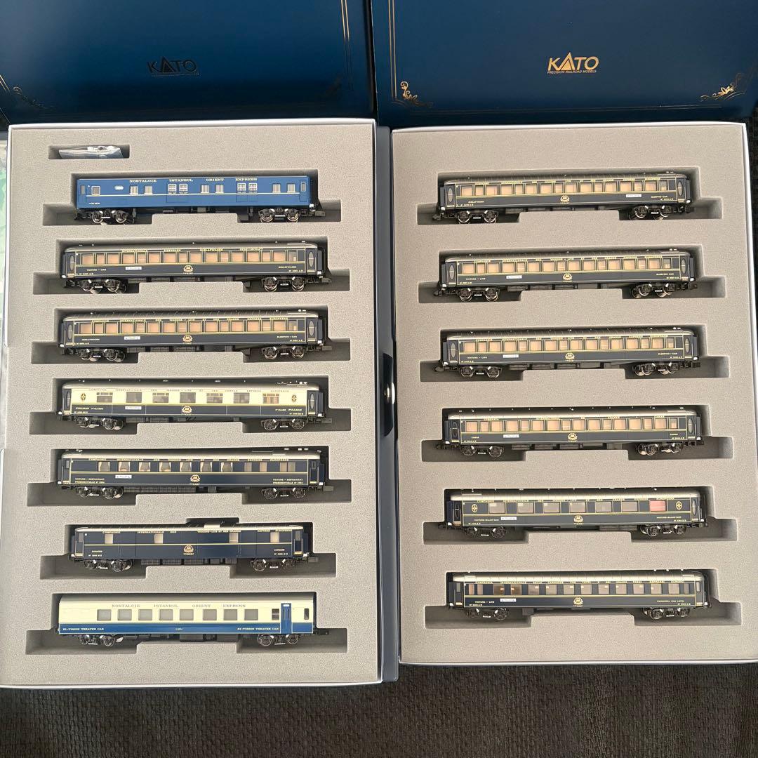 ☆最新☆ KATO 10-561/10-562 オリエントエクスプレス 基本増結 - メルカリ