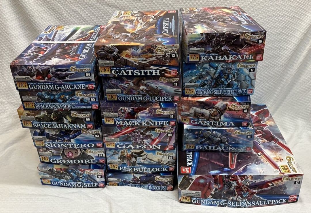HG ガンダム Gのレコンギスタ 17個セット ガンプラ