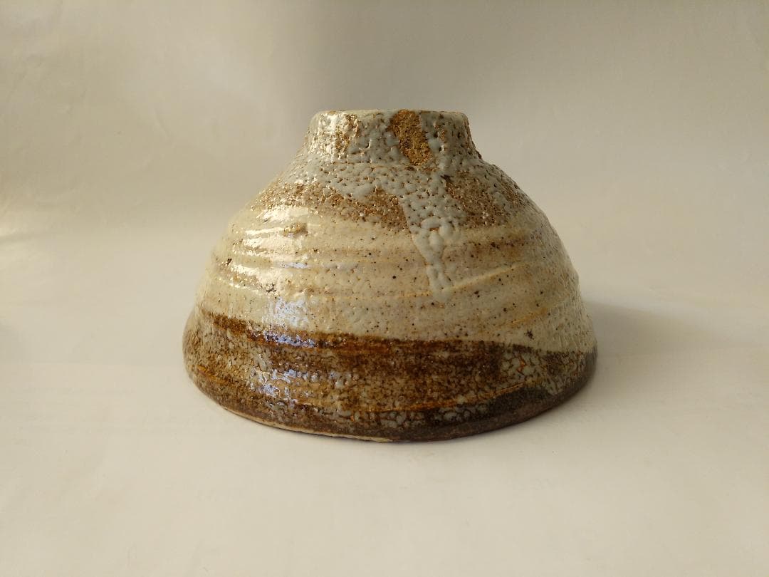 灰釉鉄彩茶碗 喜兵窯 猪飼祐一 作 茶碗 共箱 共布 栞