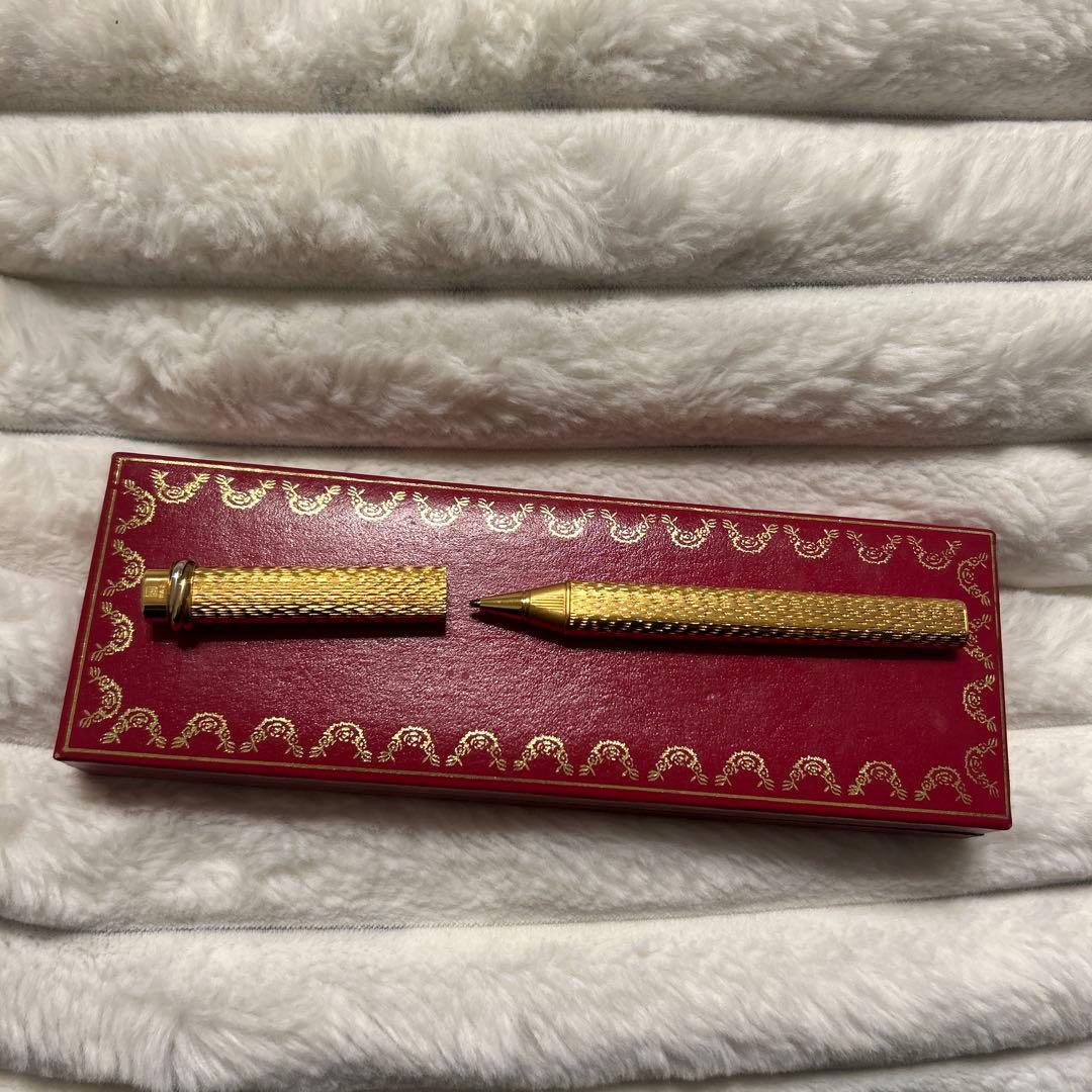 Cartier ゴールド ボールペン 専用ケース付き